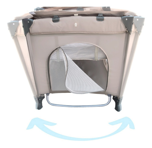 Imagen 3 de 7 de Practicuna Cuna Megababy Completa + Mosquitero + Organizador