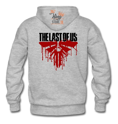 Poleron Cierre, The Last Of Us, Logo Sangriento, Gamer, Virus, Cordyceps, Series, Xxxl / Kingstore10