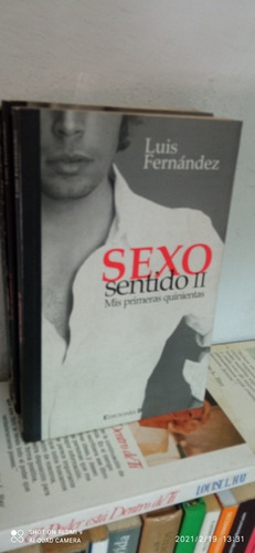 Libro Sexo Sentido. Luis Fernández