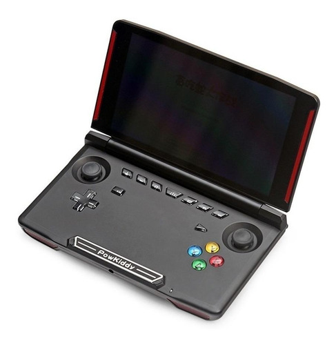 Consola PowKiddy X18 16GB Standard color  negro y rojo