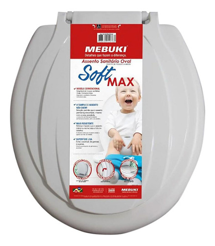 Assento Mebuki Soft Max Bco