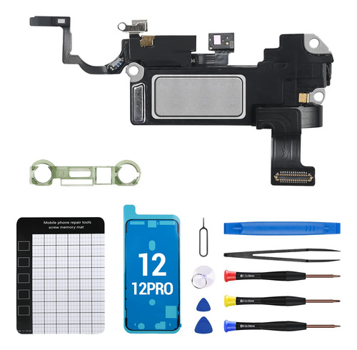 Kit De Reparacion De Altavoz De Oido Para iPhone 12 Pro Nuev