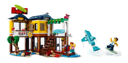 Lego 31118 Creator 3 En 1 Surfer Beach House Choza De Playa