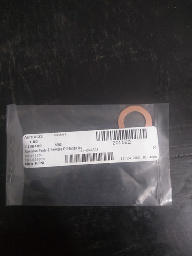 Gasket 2a1162 (empacadura Para Maquinarias Cat)