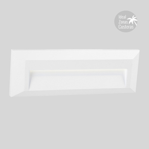 Imagen 3 de 7 de Lámpara Para Muro Exterior Blanco, 1.5 W, Luz Neutra