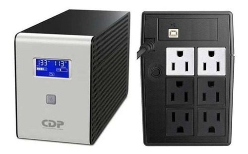 Ups Cdp R-smart 1010 De 1000va Y 400wa 120v 60hz 6 Tomas Fac