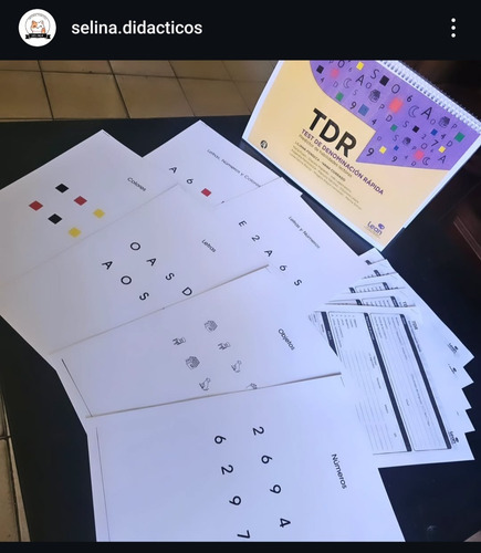 Tdr: Test De Denominación Rápida - Liliana Fonseca