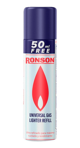 Recarga De Encendedor Gas Butano Ronson 300ml