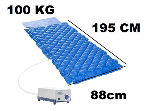 Imagen 5 de 5 de Colchon Antillagas Y/o De Presion Alterna, 100kg Cc01
