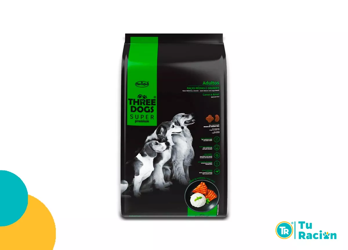 Three Dogs Super Premium Adulto