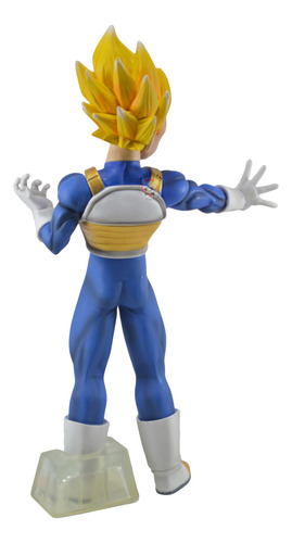 Figura Muñeco Dragon Ball Z Vegeta Ssj Super Saiyan 2 Manos