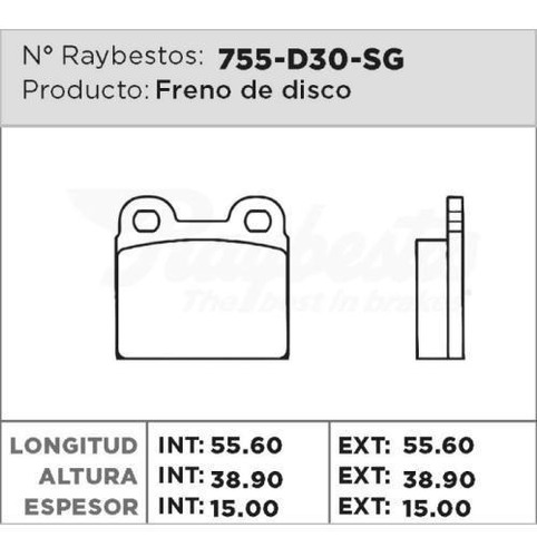 Balata Freno De Disco Delante Para Volkswagen Sedan 95-04