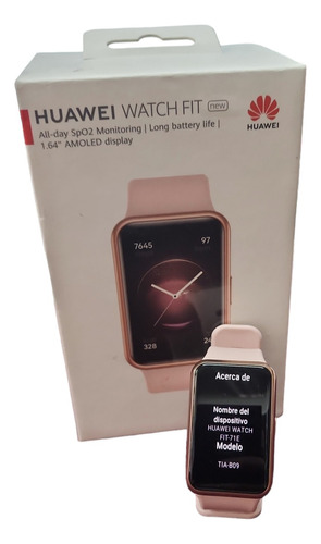 Huawei Watch Fit Reloj Inteligente Rosa New