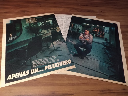 (v227) Roberto Giordano * Clippings Revista 3 Pgs * 1983 (Usado)
