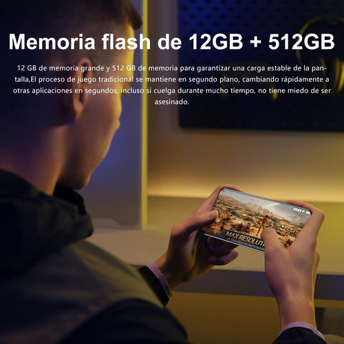 M15 Pro Dual Sim 512gb+12gb Ram 2025 El Más Populares Smartphone Soporta Red 5g Android 14 Batería De Larga Duración 6.8 Pulgadas Pantalla
