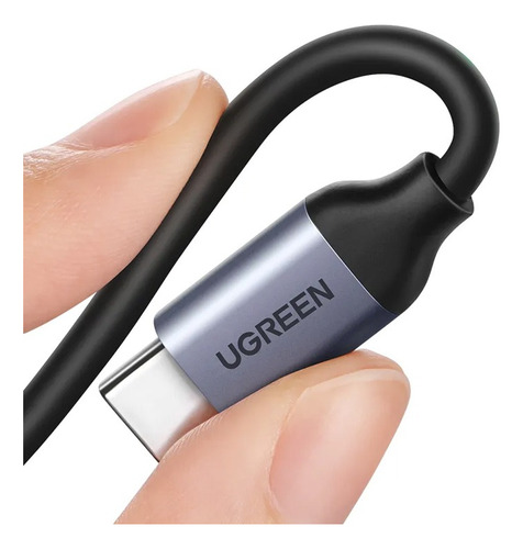 Adaptador Usb C + Mini Jack 3.5mm Dac Chip + Power Hifi Trrs