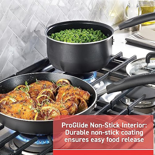 Juego De Utensilios De Cocina Antiadherentes T-fal Signature