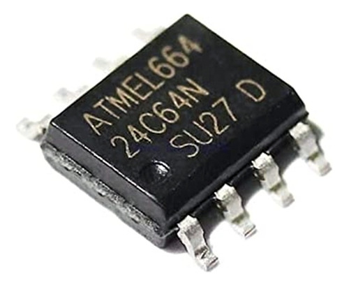 24c64n 24c64 Memoria Atmel Eeprom 2.7-5v I2c Smd/smt Soic-8