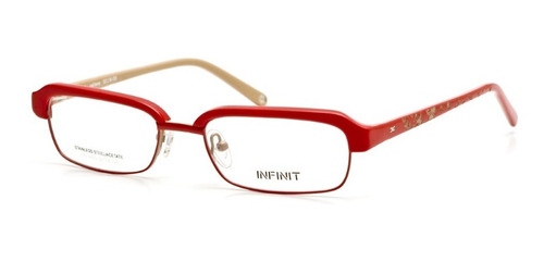 Armazón Lentes Infinit Italiano Rojo