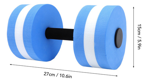 2 Pcs Eva Agua Flotante Flotebleta De Yoga Ejercicio De Agua