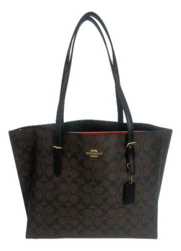 Bolso Grande Coach Mollie Tote Café