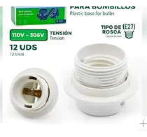 Comprar Base Plástica Para Bombillos E27 Troen, 110-305v