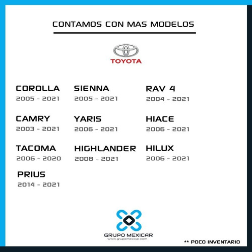 Imagen 2 de 3 de Toyota Yaris R Desarmo Partes Piezas Autopartes Yaris R 2017