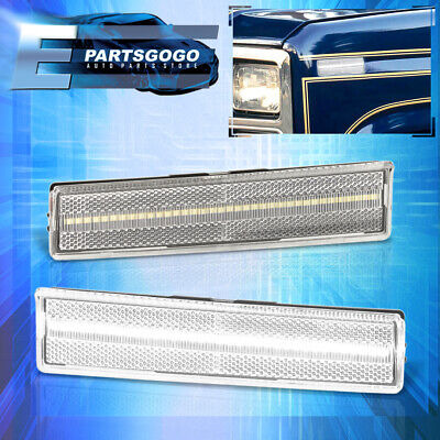 For 80-86 Ford Bronco F150 F250 F350 White Led Fender Si Aac