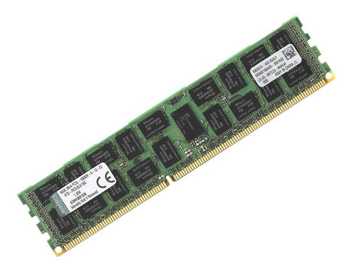 Memoria Ram 16gb Kingston Technology 1333mhz Reg Ecc Low Voltage Modulo Para Dell (ktd-pe313lv/16g)