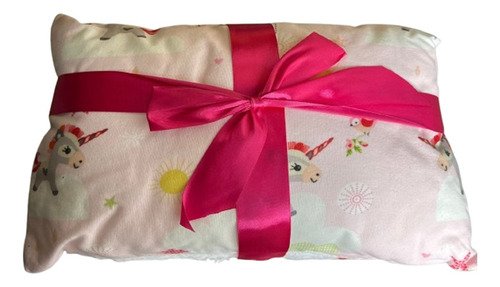 Manta Bebe Infantil + Almohada Cobija Suave Bebe Diseños