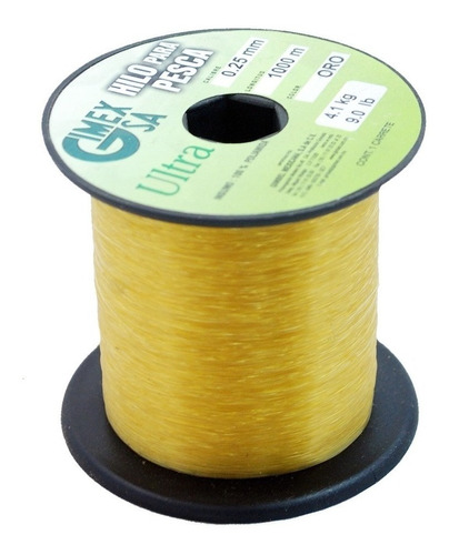 Linea De Pesca Ultra Gim 0.40mm Resis 9kg Var Colores 1000m