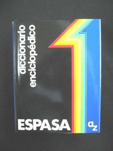 Diccionario Enciclopédico Espasa Uno Isbn 84-239-5913-9