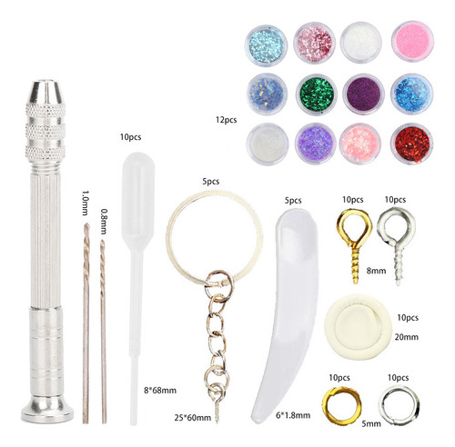 Molde De Silicona, Resina Epoxi, Accesorios De Joyería, Deco