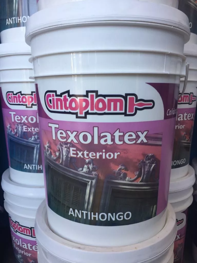 Cintoplom Texolatex Latex Exterior Antihongo 10 Litros