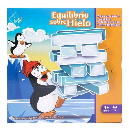 Imagen 1 de 3 de Juego de mesa Equilibrio sobre hielo El Duende Azul 6541