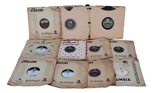 21 Discos 78 Rpm Tangos Decaro Troilo Darienzo En Ballester (Usado)