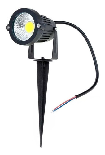 Foco Farol Led Estaca 5w Exterior Jardín Luz Fría - Sumatel