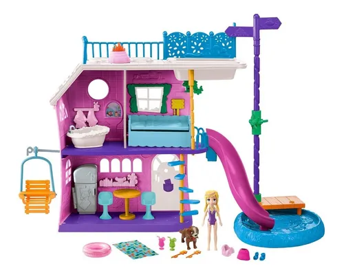 Polly Pocket - Conjunto Festa do Baile - Mattel - Casa Joka