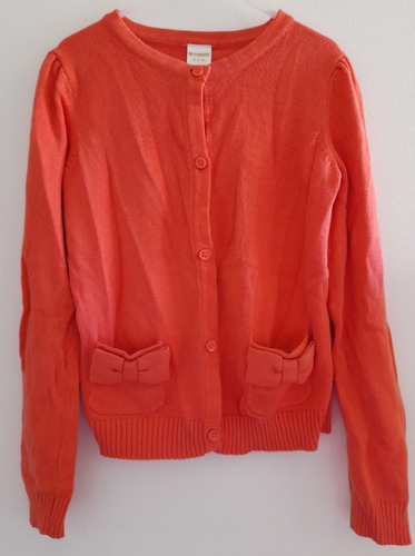 Saco Naranja Niña Gymboree Talla 7/8