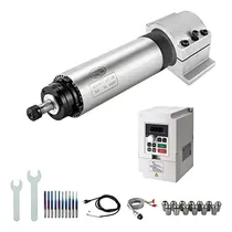 Comprar Kit Motor De Husillo Cnc 1.5kw 220v + Vfd + Abrazadera + Er1
