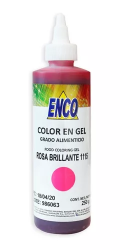 Colorante Enco En Gel 250g Colores Básicos Reposteria