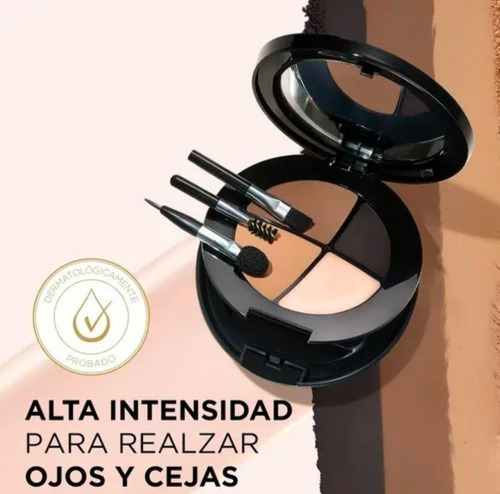 Estuche Perfeccionador De Cejas Y Ojos / Lbel Beige