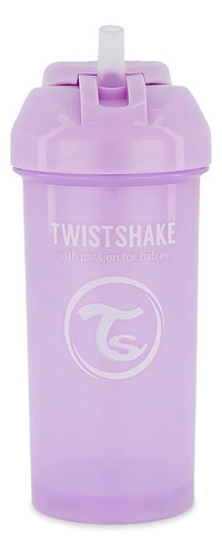 Vaso Straw Cup Twistshake 12oz Lila Past