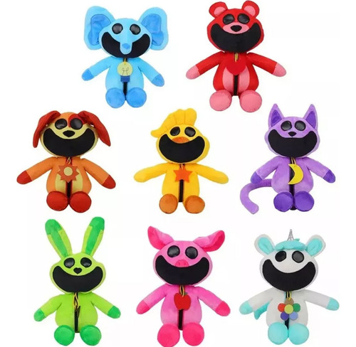 Muñecas De Peluches Smiling Critters Plush Regalo 8pcs