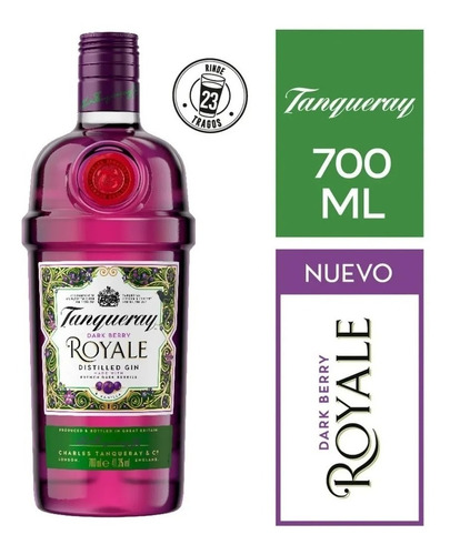 Gin Tanqueray  Dark Berry Royale 700 Ml