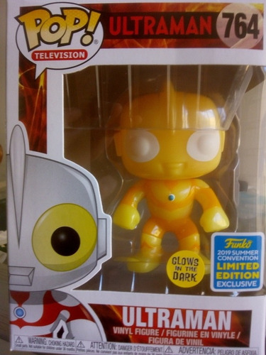 Ultraman 764 Glow In  Dark Límites Edition Funko