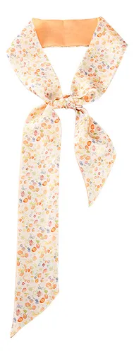 Silk Scarf Hair Band Tie Bag Ribbon Decorative Long Scarf6
