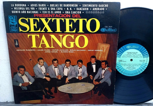 Sexteto Tango - Presentacion Del Sexteto Tango - Lp Año 1968