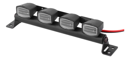 Luces Rc Para Techo De Coche A Escala 1/10, Focos Tipo Barra