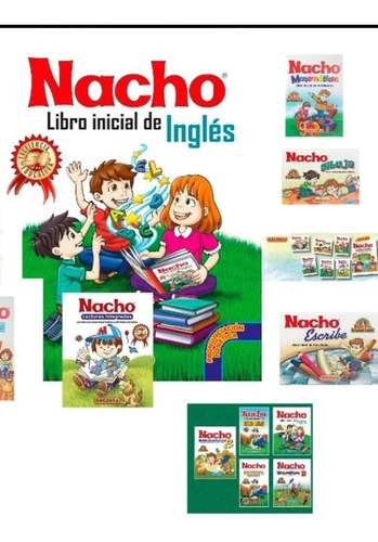  Kit Cartilla Nacho Inicial De La Excelencia * 7 Unidades